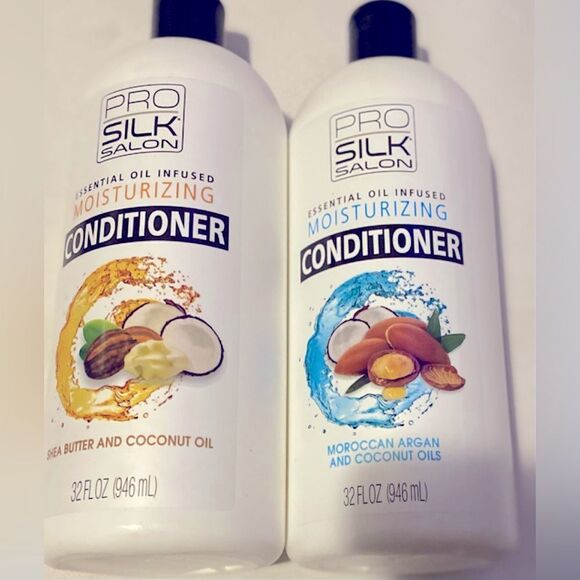 🛍️ Pro Silk Salon Moisturizing Conditioner with Moroccan Argan and Coconut Oils🎁 - Picture 2 of 7